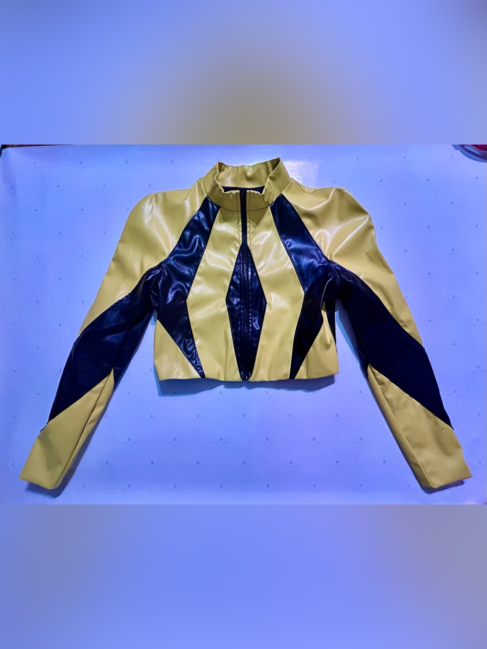 🐍 Britney Spears “Circus” Tour Style Faux Leather Jacket 🐍